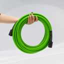 PWACCS Pressure Washer Hose for Power Washer 3600 PSI Kink Resistant Pressure Washing Extension Hose 50 FT x 1/4" Universal Electric Power Wash Hose for Replacement Compatible with M22 Fittings