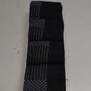 Men's Crew Work Boot Socks, Thick Cushioned Moisture Wicking Hiking Sock 3/4 Pairs (12-15)