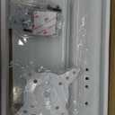 Hemudu Single LCD Computer Monitor Free-Standing Desk Stand Riser for 13 inch to 32 inch Screen with Swivel, Height Adjustable, Rotation, Holds One (1) Screen up to 77Lbs(HT05W-001) White