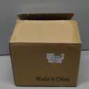 MyGift Brass Metal Pizza Table Stands, Tabletop Pizza Pan Riser Food Platter Tray and Display Rack, Set of 4 (Gold)