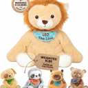 Lilly's Love Weighted Stuffed Animals for Adults & Kids  5lb Calming Lion Plush for Anxiety, ADHD & Sensory | Machine Washable Weighted Stuffed Animal w/Removable Insert | Leo The Lion