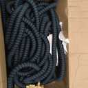 Flexi Hose Expandable Garden Hose with 8 Function Nozzle, 150FT - Lightweight Retractable Garden Hose, Water Hose - No-Kink Flexibility, 3/4 Inch Solid Brass Fittings and Double Latex Core