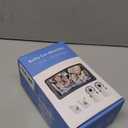 2-Kids Baby Car Camera Dual Monitor  7 Inch Display with Two Rear Facing Car Seat Cameras, 1080P HD Night Vision IR-CUT, USB Powered Plug and Play Backseat Baby Monitor for Infant & Toddler Safety