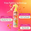 amika frizz-me-not hydrating anti-frizz treatment | lightweight hydrating spray for medium to thick coarse hair types 2a-4c, humidity + heat protection, smooth frizz for up to 3 days