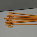16 Inch Tent Stakes Heavy Duty Metal Tent Pegs
 8 pcs