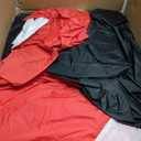 14 Ft by 8.5 Ft Giant Christmas Inflatable Santa Claus with Gift Bag Outdoor Decorations, Lighted Outside Standing Blow Up Santa Yard Decor for Lawn Garden Parties Holiday Xmas Decorations