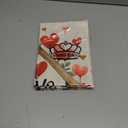 3 x CROWNED BEAUTY Valentines Day Garden Flag Love Begins at Home 12x18 Inch Double Sided Hearts Floral Welcome Decoration for Outside Yard