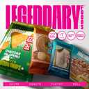 Legendary Foods Frosted Milk Chocolate 22g Protein Bars  Gluten-Free, Low Carb Meal Option  Sweet Zero Sugar Snack, Keto-Friendly  10-Pack High Protein Pre- or Post-Workout Nutrition Bars