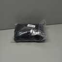 BerryGo Womens Flowy Maxi Dress Chiffon Long Sleeve Slit V Neck Casual Ruffle Tiered Boho Fall Wedding Guest Long Dress (Black, X-Large)