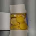 6 Pack Adhesive Hooks Cute Utility Hooks, Key Hooks for Wall Decorative, for Hanging Hat, Towel, Key, Towel Hook Wall Mount for Home, Kitchen, Bathroom, Office(Yellow)