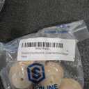 Silverline 6 Pack Round Wood Drawer Knob 1-1/2", Unfinished Cabinet Pulls Handles Hardware for Drawer Wardrobe Dresser