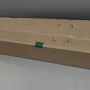 rabbitgoo Window Privacy Film Frosted Glass Window Film, Decorative Privacy Cling, UV Blocking Staic Cling Bathroom Glass Frosting Sticker, Non-Adhesive Front Door Cover, Cross Pattern, 23.6" x 78.7" (Pure)