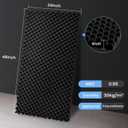 4 Pack Acoustic Foam Panels, 48''X24''X1'' Egg Crate Sound Proof Foam, High Density Noise Cancelling Soundproofing Wall Panels for Studio Office Game Room (Black)