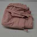 Wandering Nature Work Tote Bag with Cup Holder, Nurse Bag 2 Set, 15.6" Laptop Compartment & Trolley Sleeve for Women, Travel (Pink)