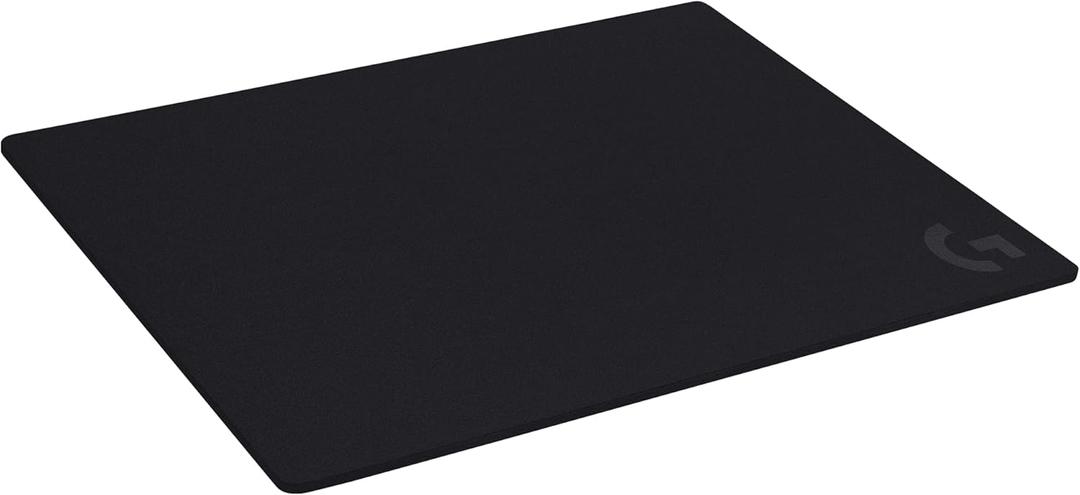 Logitech G740 Large Thick Gaming Mouse Pad, Optimized for Gaming Sensors, Moderate Surface Friction, Non-Slip Mouse Mat, Mac and PC Accessories, 460 x 600 x 5 mm (18.1L x 23.6W inches)