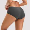 INNERSY Womens Underwear Cotton Hipster Panties Regular & Plus Size 6-Pack (Medium, Dark Vintage)