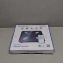 Etekcity Smart Scale for Body Weight, FSA&HSA Eligible, Bathroom Digital Weighing Scale with BMI, Body Fat, Muscle Mass, Accurate Bluetooth Home User Health Equipment Sync Apps, LED, Tempered glass (11 x 11 inches, Black)