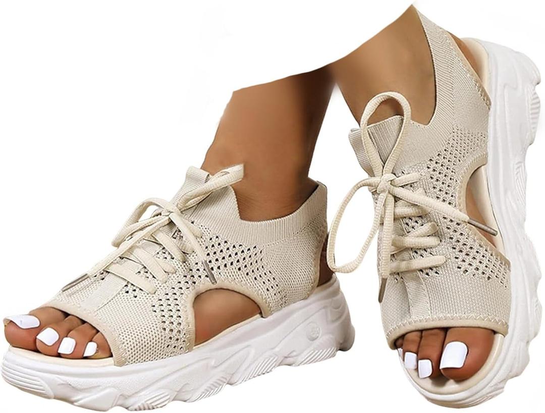 Orthopedic Sandals for Women 2026 Summer Dressy Arch Support Walking Comfortable Breathable Open Toe Sport Sandals