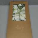 Ling's Moment Fake Flowers Box, Artificial Faux Greenery Stems Silk Hydrangea Foam Rose for Wedding Bouquets Centerpieces Table Decorations Floral Picks Arrangements, White & Cream, Deluxe Combo