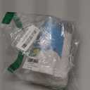 120 Counts 1.6 Gallon Mini Drawstring Trash Bags, Small Garbage Bags by KSSKSS, Code a fit 4.5-8 Liter, 1.2-2 Gal, White Trash Bin Liners for Home Office Kitchen Bathroom Bedroom