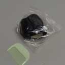 Clip in Bangs, 100% Real Human Hair Natural Black Fake Bangs Clip in Hair Extensions Wispy Bangs Fringe with Temples Hairpieces for Women Curved Air Bangs for Daily Wear