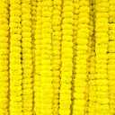 Tigeen 60 Pcs Marigold Garland for Decoration 4 Feet Artificial Marigold Flowers Mantle Decoration Indian Marigold Flowers Faux Garlands for Wedding Party House Warming Decor (Yellow)