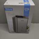 Dehumidifiers for Home (85 OZ Water Tank, 800 sq.ft) Quiet Small Dehumidifier for Basement Bedroom Bathroom with Drain Hose, 3 Gear Timer, Sleep Mode, Auto Shut Off, 7 Color Ambient Light