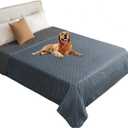 fuguitex Waterproof Dog Blanket Bed Cover Dog Crystal Velvet Moroccan Fuzzy Cozy Plush Pet Blanket Throw Blanket for Couch Sofa