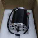 Kunray Electric DC Motor 48V 2000W Motor, Electric Scooter Brushless Motor Max Speed 5700rpm, Electric Dirt Bike Motor Engine, Go Kart Electric Motor with Temperature Sensing