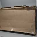 VIZ-PRO Large Cork Bulletin Board/Foldable Noticeboard, 48 X 48 Inches, Silver Aluminium Frame