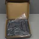 Pull Out Spice Racks for Inside Cabinets, 2-Tier Cabinet Spice Rack, Height Adjustable Spice Rack Organizer for Cabinet, Kitchen Vertical Spice Rack (9.7''Wx10.8''Dx9.2''H, Metal Black)