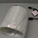 Small Table Lamp, Wooden Tripod Nightstand Lamp with Linen Fabric Shade, Cute Boho Modern Bedside Nightstand Lamp for Bedroom, Living Room, Nursery, Kids Room, Office, Dorm, Bulb Not Included (Beige)