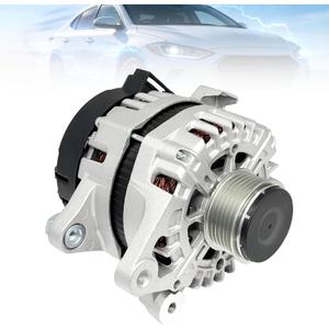 373002E821 Alternator 12V 150A Compatible With Hyundai Elantra 2017-2020,Hyundai Kona 2018-2021,Kia Soul 2020-2024,Kia Seltos 2021-2024,Kia Forte 2020-2022 Replace 2627727