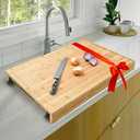 Amazon.com: Over-the-Sink Cutting Board for Kitchen  Space-Saving Sink Cover for Counter Space, Kitchen Prep Board That Goes Over Sink, Also Works as Over the Stove Cutting Surface: Home & Kitchen