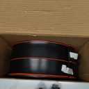 Flexible Race Car Track for Kids 15 Ft Flex Tracks Starter Set Compatible with Diecast 1/64th Cars Portable Rolls Up Race Tracks with Strong Suction Cups Birthday Gifts for Boys Girls Ages 3+ (Black Red)