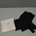 OVRUNS Seamless Thongs for Women 3 Pack No Show Thong underwear High Waist Invisible Panty Liners Workout G-String, Size M