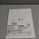 Thermal Printer Paper 8.5 x 11 Inch, 100 Sheets US Letter Size Thermal Paper, Compatible with M08F/A40 Thermal Portable Printer, Continual Feeding Folded Printing Paper (100 Sheets/Continuous Folding)