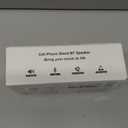 Cell Phone Stand with Wireless Bluetooth Speaker and Anti-Slip Base HD Surround Sound Perfect for Home and Outdoors with Bluetooth Speaker for Desk Compatible with iPhone/ipad/Samsung Galaxy (Black)