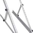 BougeRV 28in Adjustable Solar Panel Tilt Mount Brackets with Foldable Tilt Legs, Solar Panels Mounting Support up to 100 150 200 Watt Solar Panel for Roof, RV, Boat, and Off-Grid