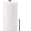 Leinuosen Lavender Paper Towel Holder Farmhouse Lavender Flower Wooden Paper Towel Holder Purple Cute Bathroom Countertop Accessories Kitchen Roll Stand Organizer Apartment Decor Housewarming Gift