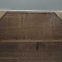 Large Square Ottoman Tray for Living Room and Coffee Table 22 Inch Decorative Acacia Wood Serving Tray with Handles for Breakfast in Bed, Dinner Food Kitchen TV (Natural, 22" x 22" x 2")