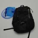 Lightweight Hydration Backpack, Running Backpack with 2L Water Bladder, Hydro Water Daypack for Cycling Hiking Rave for Men Women (Black)
