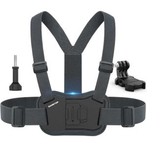 Chest Mount Harness Strap Body Mount Chesty Compatible with GoPro Hero 13 12 11 10 9 8 7 6 5 Session AKASO DJI Osmo Action Cameras - Balance Stability and Comfort Performance