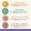 Applaws Natural Wet Canned Cat Food, Limited and Natural Ingredients, High Protein with No Artificial Additives, Variety Selection in Broth (24 x 2.47 oz Cans)