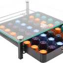 Flagship Pod Holder Drawer for Nespresso Capsule Holder Original Pod Holder Drawer Glass (42 Originalline Pods)