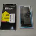 Milomdoi 3 Pack Privacy Screen Protector for Samsung Galaxy S25 Ultra Tempered Glass with 3 Pack Camera Lens Protector, Ultra 9H Accessories [Support Fingerprint Unlock] Black