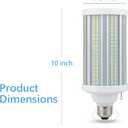 60W Super Bright light bulbs , 7800 High Lumen LED Corn Light Bulb (450W Equivalent), E26 Base Daylight White 5000K, Energy Saving Light for Garage Warehouse Outdoor Indoor Backyard Barn Workshop