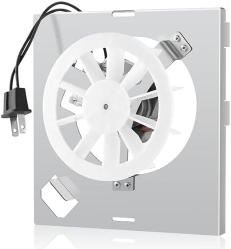 7-1/4"x7-1/8 S97012026 Bathroom Exhaust 50CFM Fan Motor Assembly Compatible with Bro-an Nu-Tone 696N-R02 B 696N-R01 B 688-K 688-J 688-H 688-G 663-G 663-H 663-J Bathroom Fan Replacement by Fetechmate