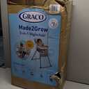 Graco Made2Grow 5-in-1 Convertible Highchair Adjustable Baby to Toddler Seat Hudson