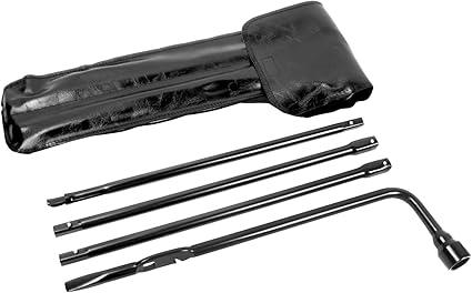 Reeauto Spare Tire Tool Kit with Spare Tire Jack Handle and Wheel Lug Wrench Compatible with 1999-2019 Silverado Tahoe Avalanche Suburban Sierra Yukon 02-18 Escalade